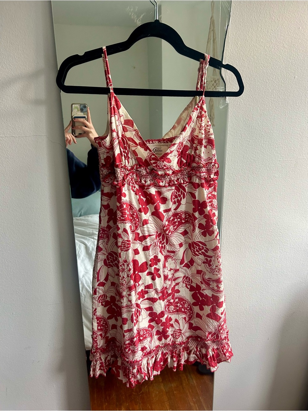 Red and Cream 🍓Floral Summer Dress